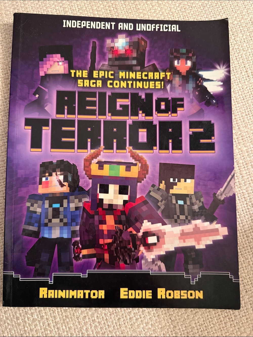 Reign of Terror 2 - Purple Minecraft Graphic Novel